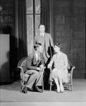 Glenn Anders as Edward Darrell, Judith Anderson as Nina and Tom Powers as Charles Marsden (standing). (Miss Anderson replaced Lynn Fontanne in orig. co.)