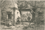 Intérieur de ferme.