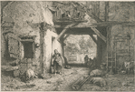 Intérieur de ferme.
