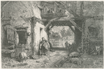 Intérieur de ferme.