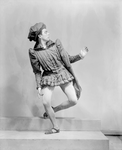 Charles Weidman in music-dance-drama "Music of the troubadours" (Neighborhood Playhouse Production, New York, 1931)