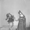 Charles Weidman and Eugeniae Liczbinska in music-dance-drama "Music of the troubadours" (Neighborhood Playhouse Production, New York, 1931)