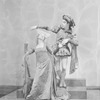 Charles Weidman and Eugenia Liczbinska in music-dance-drama "Music of the troubadours" (Neighborhood Playhouse Production, New York, 1931)