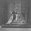 John Barrymore as Richard III (seated on throne).
