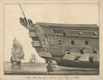 The quarter of a first rate ship of war