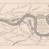 Plan of the Tunnel with reference to the main roads and objects on the eastern part of London