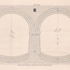 A transverse section of the Tunnel is here given