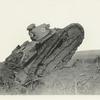 Capturing of the St. Mihiel salient. A tank going over the top.