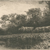 Paysage, soir.