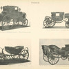 Fig. 46. - Travelling chariot of the Emperor Napoleon I. (Taken at Waterloo, 1815.); Fig. 47. - Coronation coach of the Emperor Napoleon I; Fig. 48. - Barouche of the Emperor Napoleon I. (Used at St. Helena.); Fig. 49. - Travelling barouche of the Emperor Napoleon III. (Taken at Sedan, 1871.). France.