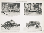 Fig. 66. - Bridal carriage used by Duke Johann Casimir, of Saxony, and his bride, Princess Anna of Saxony, on their entry into Coburg, 1585; Fig. 67. - Carriage of Duke Ernest, Pious, of Saxe Gotha, 26th March, 1675; Fig. 68. - Carriage built by Duke Augustus, of Saxe Gotha-Altenburg, intended for the use of Emperor Napoleon I. on his entry into Gotha, 1808 (but the Emperor refused to use it); Fig. 69. Bridal carriage of Duke Ernest I., of Saxe Coburg-Saalfeld, and Princess Louise, of Saxe Gotha-Altenburg, 1817. Saxe Coburg-Gotha.