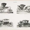 Fig. 78. - Imperial semi-state barouche; Fig. 79. - Semi-state phaeton of the Emperor (to be used with postillions); Fig. 80. - Imperial state coach; Fig. 81. - Imperial state coach. Austria.