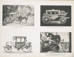 Fig. 122. - Turkish carriage; Fig. 123. State carriage of Viceroy of Egypt; Fig. 124. - State carriage of the Empress of China; Fig. 125. - One wheel vehicle, such as ply for hire in the streets of Shanghai, China. (Portraits of an English missionary and his wife.).