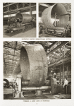 Plate-rolls shaping bubble-column sections ; Forming a large cone plate-rolls.