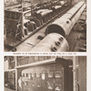 Equipment to be stress-relieved is moved into the oven on a long car ; Automatic controls maintain a uniform temperature throughout the oven.