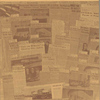 A Family Journey. [Photograph of newspaper clippings]