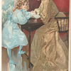 Exhibit number one (A). Crépe silk rayé; Exhibit number one (B). Crépe nouveauté.
