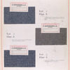Class A: swatches of fabric.