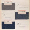 Class B: swatches of fabric.