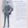Class D: suits; No. 3. The new Rugby sack suit.