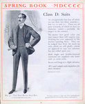 Class D: suits; No. 3. The new Rugby sack suit.