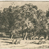 Paysage : animaux.