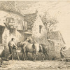[Une porte d'auberge.]
