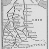 Routes through Indiana and Michigan in 1848.  As traced by Lewis Falley.