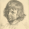 Tête de jeune garcon.
