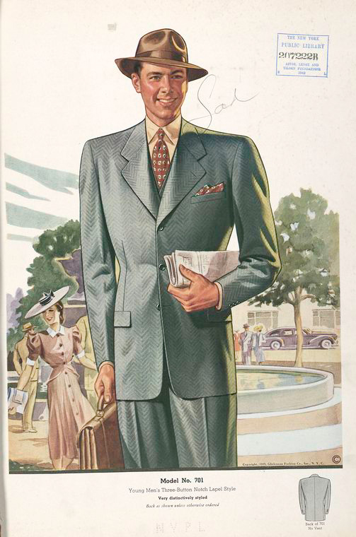 man in suit circa 1942