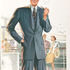 Model No. 702. Young men's two-button notch lapel style.
