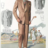 Model No. 711. Two-button notch lapel sports style.