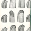 Various methods in lining coats: one-half-, yoke-, three-eihgths-, body-, one-third-, one-eighth-, one-quarter lined.