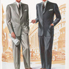 Model No. 919. Conservative two button notch lapel style;  Model No. 920. Conservative three button notch lapel style; Designed for business wear.