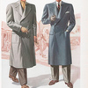 Model No. 931. Three button double-breasted ulster; Model No. 932. Stylish three button double breasted overcoat.