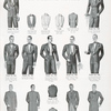 Correct Models for formal attire - tuxedo, dress vest, full dress, clerical sack, clerical frock, clerical vest, cassock vest, cutaway frock, Prince Albert frock.