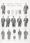 Correct Models for formal attire - tuxedo, dress vest, full dress, clerical sack, clerical frock, clerical vest, cassock vest, cutaway frock, Prince Albert frock.