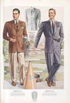 Model No. 117. Three-button university style; Model No. 118. Two-button university style; Model No. 119. Four-button university style.