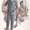 Model No. 201. Young men's two-button notch lapel sack.