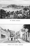 St. George, Grenada. ; Street in St. George, Grenada.
