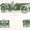 The American Traveler; Two or four passenger; forty-inch wheels, four cylinder, 50 - 60 h.p., $ 4,000.