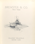 Delaunay Belleville Motor Cars; Brewster & Co., New York [Title page].