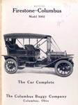 Firestone - Columbus Model 5002: The car complete; The Columbus Buggy Company, Columbus, Ohio.