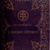 Lorraine-Diétrich automobiles [Front cover].