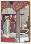 People using the Franklin closed town-car for providing motor-cab services.