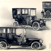 Franklin Model D Landaulet, upper views; Model H limousine, lower view.