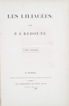 Les liliacées