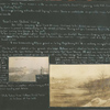 [Diary entries:] Aug 6. 1918, cont.; August 11, 1918, Chateau Thierry; August 15, 1918; [photographs depicting bridge over Marne and Belleau Wood and town]