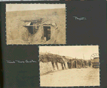 Dugouts; French troop quarters