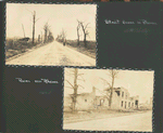 Street scene in Rheims; ruins near Rheims